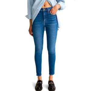 Madewell 9” High Rise Skinny Jeans 26 EUC